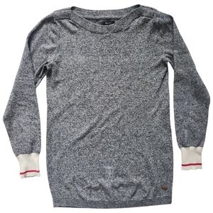 Roots Cabin Salt And Pepper Knit Sweater